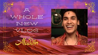 A Whole New Vlog Backstage at ALADDIN with Adi Roy Episode 2 [upl. by Nnahtur58]