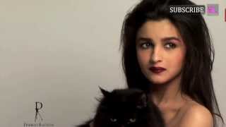 Making  Alia Bhatt  Dabboo Ratnani calendar 2014 [upl. by Hendel92]