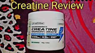 Wellcore Creatine Monohydrate Review  Creatine Review  Creatine Unboxing  creatine supplements [upl. by Aja185]