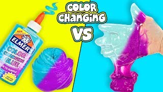 Color Changing Slime Challenge [upl. by Nahgeem]