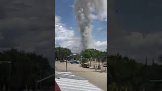 💥😱 Se registra explosión de polvorín en Santa María ElTule Oaxaca [upl. by Ilocin]