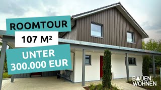 Haus bauen Traumhaus für unter 300000 Euro  Roomtour [upl. by Sil706]