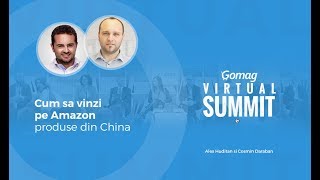 Vanzari pe Amazon cu produse din China Cum faci AZI Milioane de Euro cu Alex Huditan [upl. by Maise462]