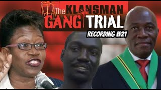 Klansman GANG TRIAL  recording 21 of the klansman gang trial held in Jamaica high court [upl. by Ahgiela577]