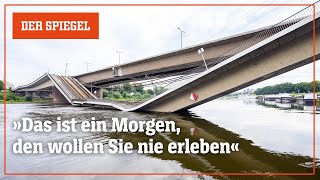 Brückeneinsturz in Dresden  DER SPIEGEL [upl. by Upshaw]