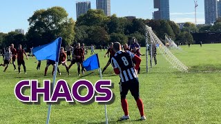 Sunday League Strolls Ep 7  Chaos  Hackney and Leyton League  ASMR Football [upl. by Chandra]