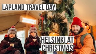 Experience The Magic Of FINLANDS Christmas Market In HELSINKI  A Festive Travel Day In Finland [upl. by Vilma]