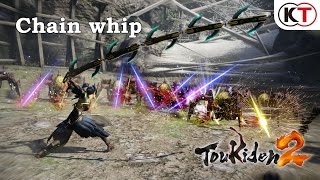 TOUKIDEN 2 NEW WEAPON TYPE  CHAIN WHIP [upl. by Anaher]