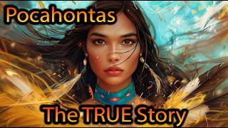 True Story of Pocahontas  Real Pocahontas Explained  Native American History Stories [upl. by Haelat]