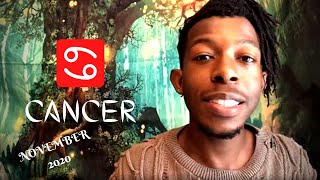 Cancer Tarot Reading  November 2020 [upl. by Aneetsirhc]