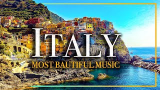 The Best 🇮🇹 Italian Music amp aerial 4K Italy landscapes The most beautiful amp famous🇮🇹songs [upl. by Cordelia545]