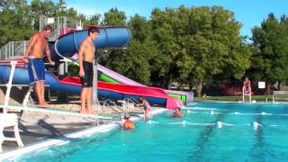 Amazing Diving Board Tricks 2 [upl. by Ahseital]