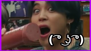 bts struggling to hide their crack on jimmy fallon show 2020 bts crack p1 [upl. by Ahsiekin]