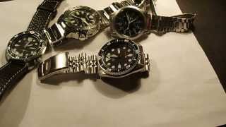 Seiko 6309 7040 vs SKX007 vs SKX779 Monster [upl. by Nodnrb830]