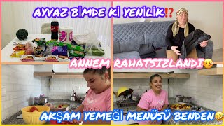 ABURCUBUR ALIŞVERİŞi🎉KREM ŞOKALA TARİFİ🍧FIRINDA TAVUK PATATES🍽️ marketing aburcubur reklam vlog [upl. by Arden]