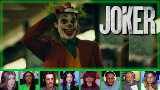 Joker Police Chase CRAZY Top Reactions  Joker 2019 [upl. by Los]