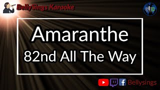 Amaranthe  82nd All The Way 3 Part Karaoke [upl. by Meredithe]