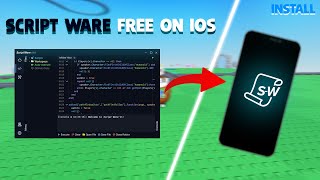 FREE ScriptWare iOS  Install No Jailbreak  Ez [upl. by Okir]