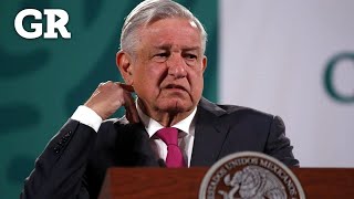 Acusa AMLO que el crimen intenta incidir en elecciones [upl. by Ennovoj]