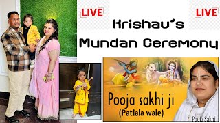 Livetelecast  Mundan Ceremony  krishavs  Date 122024 [upl. by Obie]