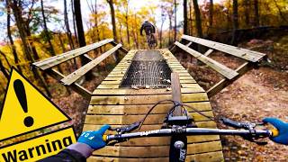 This Bike Park Is Just Built Different [upl. by Giffie]