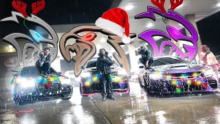 10 HELLCATS GO ON A POLICE CHASE ON CHRISTMAS ft SRT Len amp ShayV [upl. by Chen]