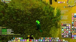 Disgusting Oozeling companion world of warcraft in swamps of sorrows [upl. by Anyel890]