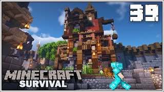 THE NITWIT VILLAGER HOUSE ► Episode 39 ► Minecraft 115 Survival Lets Play [upl. by Eekcaj348]