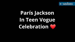 París Jackson In Teen Vogue Celebration [upl. by Okechuku]