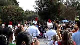 Disneyland Band performs in front of castle December 2009 [upl. by Anoblav]