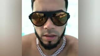 Anuel AA Cantando BEBE  Voz Sin Autotune [upl. by Ydisac]