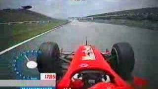 Michael Schumacher  Qualifying Lap at Sepang [upl. by Yenots135]