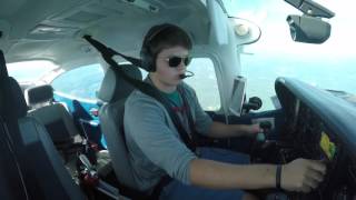 Lebanon to Burlington With New Avionics  Cessna 182  IFR  Full ATC [upl. by Llenoil]