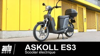 Scooter électrique Askoll ES3 ESSAI POV AutoMotocom [upl. by Stoffel]