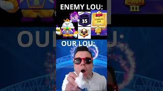 EASY LOU brawlstars memes shorts [upl. by Schram482]