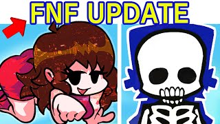 Friday Night Funkin Update  FULL WeekEnd 1  Cutscenes FNF Update BFGFPico Its not Week 8 [upl. by Luce]