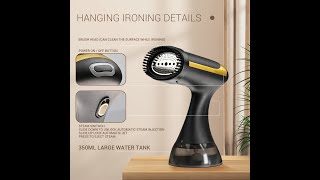 Portable Handheld Garment Steamer [upl. by Oisor765]