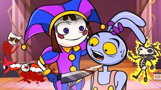 Pomnis Evil Twin FULL VIDEO She Kills The Amazing Digital Circus Characters Cartoon Animation [upl. by Netfa]