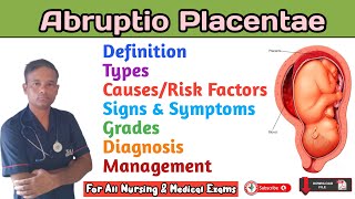 Abruptio Placentae in Hindi  Placental Abruption  APH [upl. by Orling]