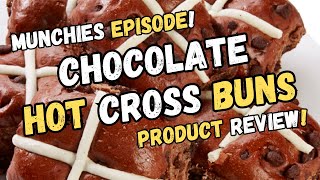 Chocolate Hot Cross Buns Product Review  Retro Man Down Under [upl. by Hgielanna]