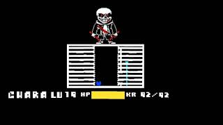 Last breath Sans phase 2 hard mode [upl. by Gladys]