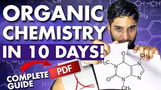 JEE Mains 2024 Organic chemistry in 10 days Complete guide🔥 [upl. by Sesom]