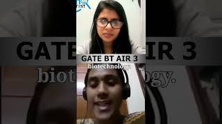 GATE BT Topprt Opinion On BioTechnology gatebt gateexam topper iit btech mtech [upl. by Hofstetter573]