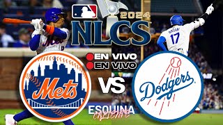 🔴 EN VIVO NEW YORK METS vs LOS ANGELES DODGERS  NATIONAL LEAGUE CHAMPIONSHIP SERIES  MLB LIVE [upl. by Oos890]