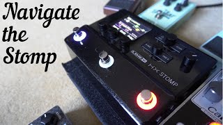 Line 6 HX Stomp Basics Tutorial Most Important Controls and Finding Your Way Around [upl. by Leuqer123]