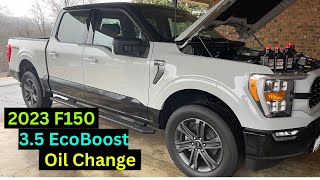 2023 Ford F150 Heritage EP 1  First Oil Change [upl. by Jedthus283]