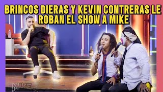 BRINCOS DIERAS Y KEVIN CONTRERAS LE ROBAN EL SHOW A MIKE SALAZAR [upl. by Ayadahs]