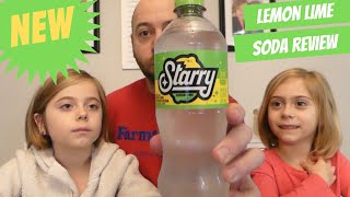 NEW Starry Lemon Lime Soda from Pepsi Review  Taste Test [upl. by Eimma]