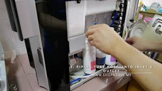 How to change a substitute filters for 3m hcd2 water dispenser [upl. by Eniluqcaj]