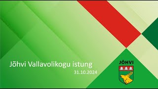 Jõhvi Vallavolikogu istung [upl. by Rena712]